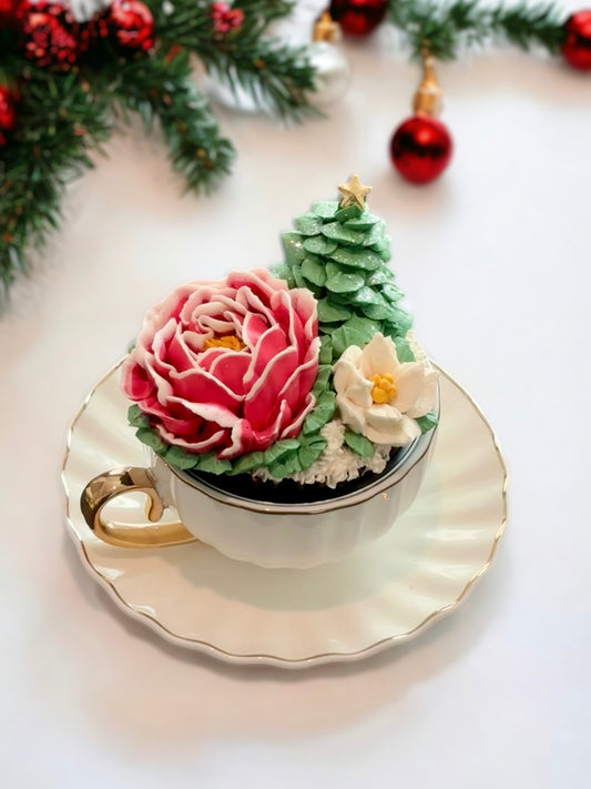 Christmas Gift - Porcelain Cup Jumbo Cupcake