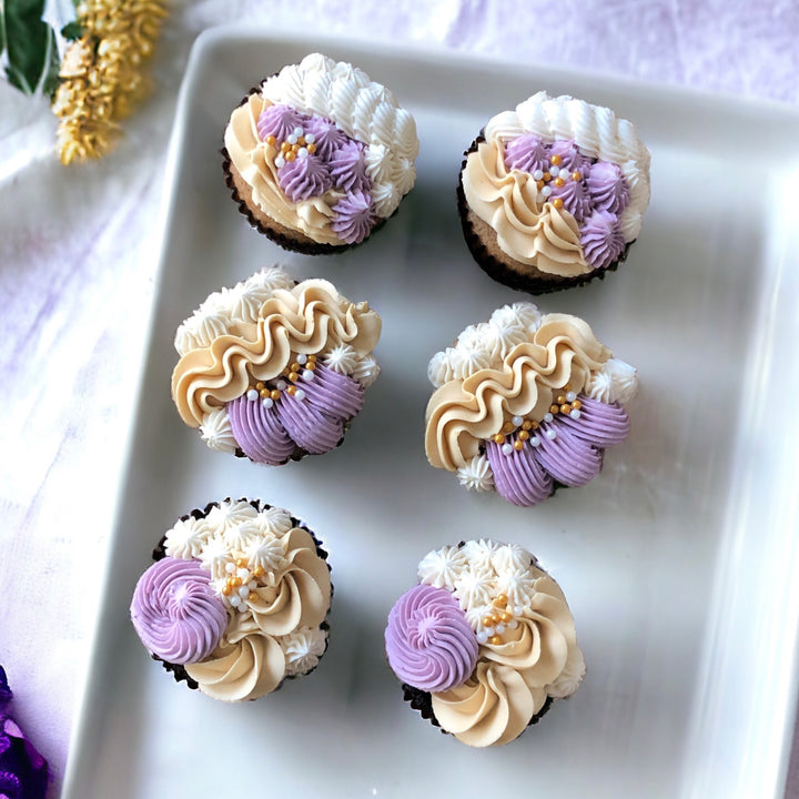 Simple Elegance Cupcakes – The Lilac Rose Cupcakery